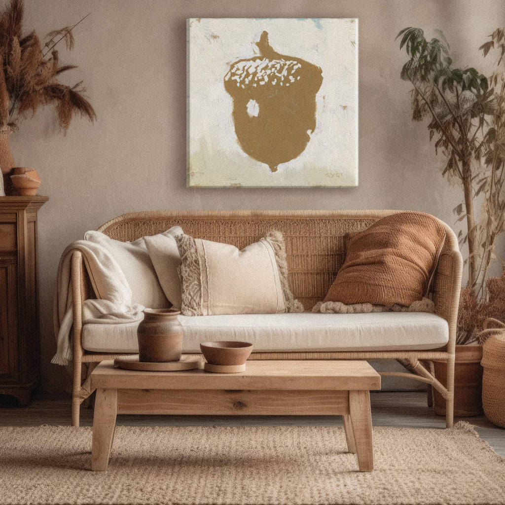 Acorn Silhouette Wall Art     