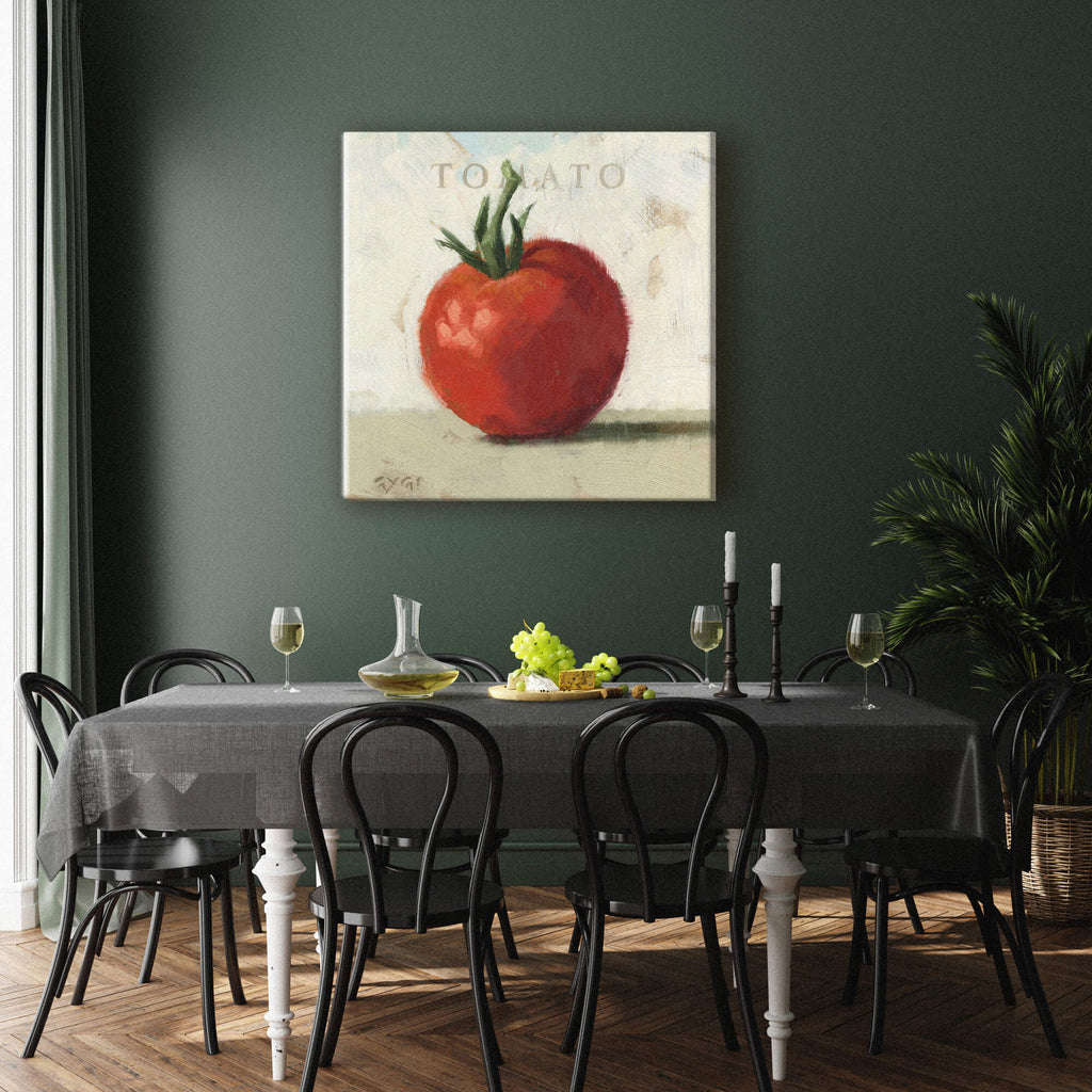 Garden Tomato Canvas Art      