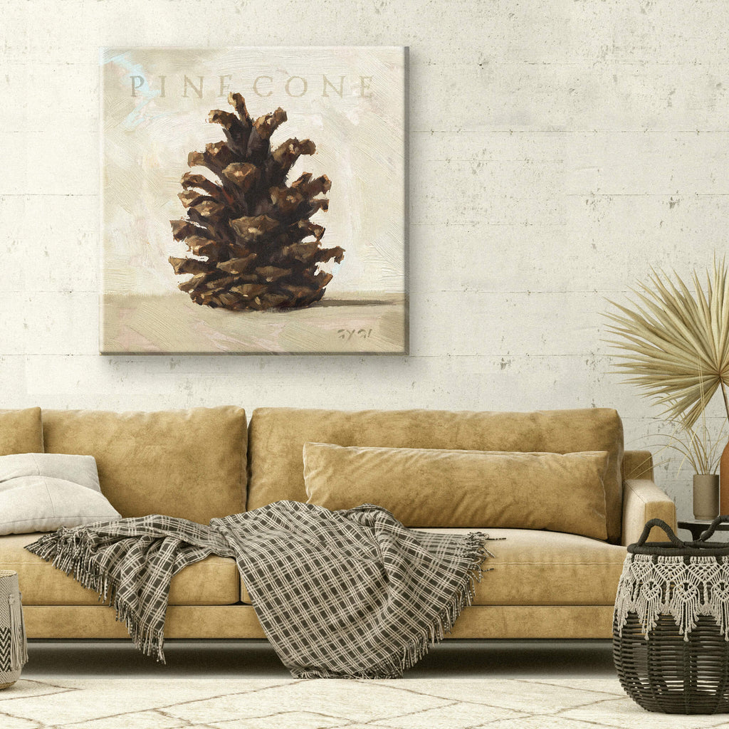 The Pine Cone Canvas Art      