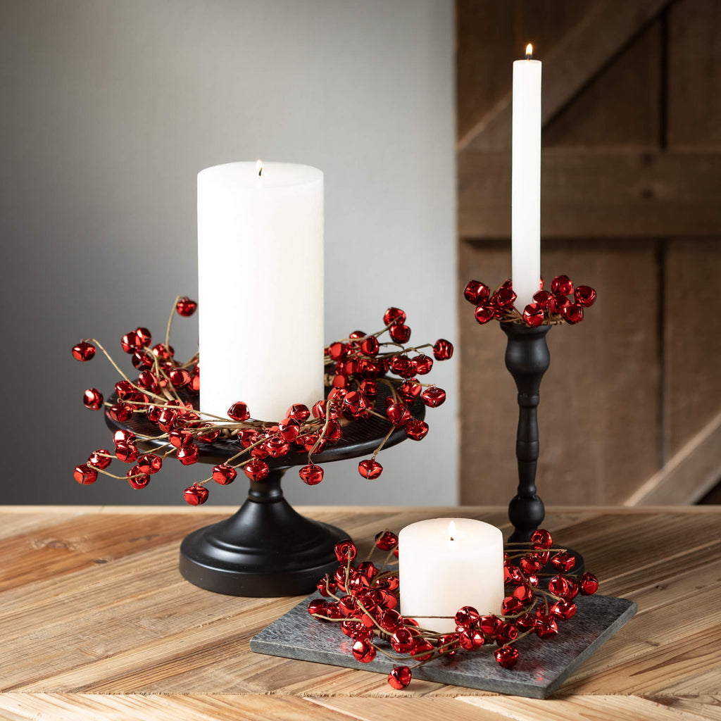 Red Jingle Bell Napkin Ring   