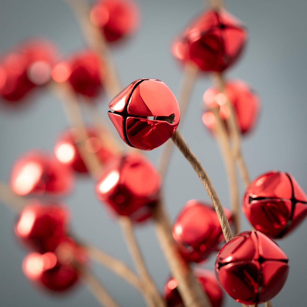 Red Jingle Bell Accent Ring   