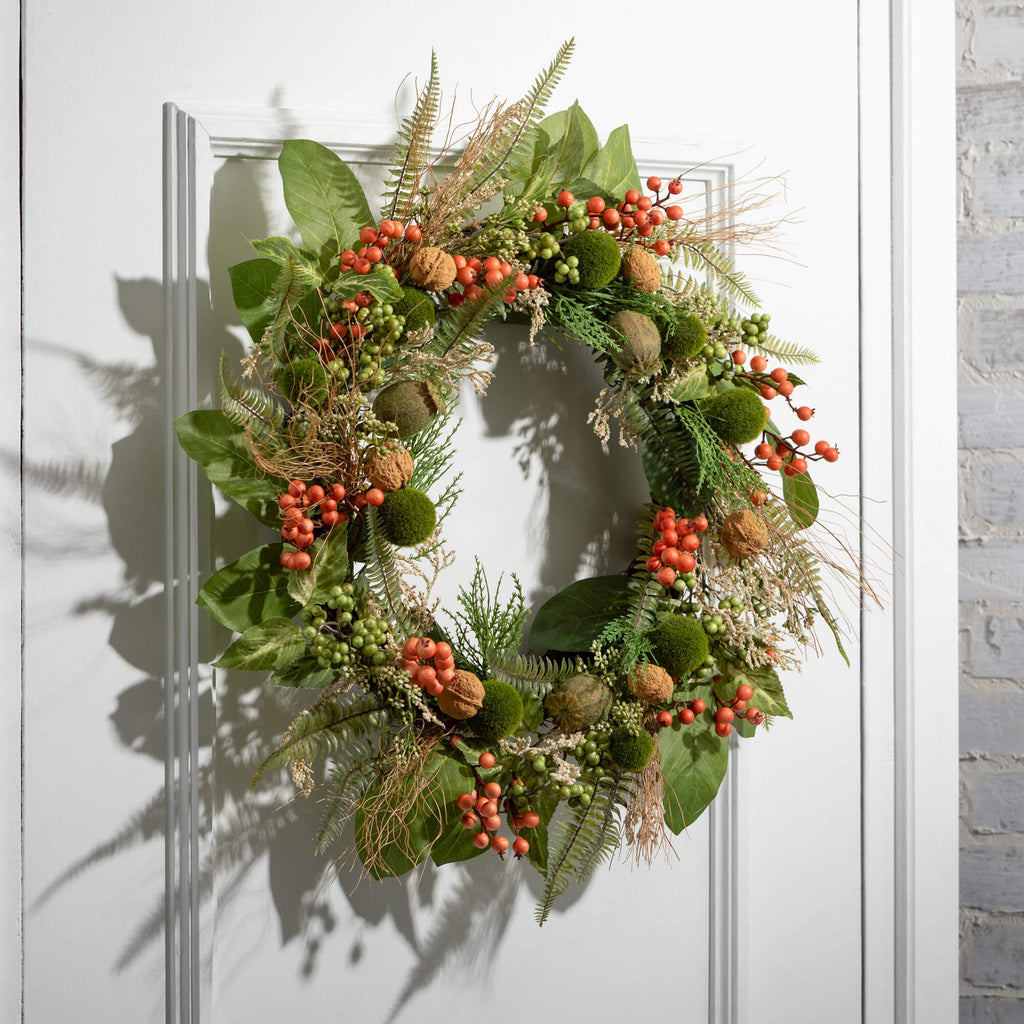 Foraged Berry Pod Wreath      