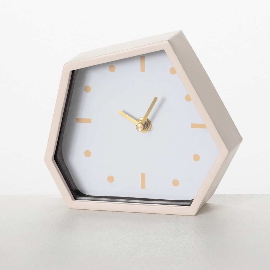 Abstract Desk Clock           