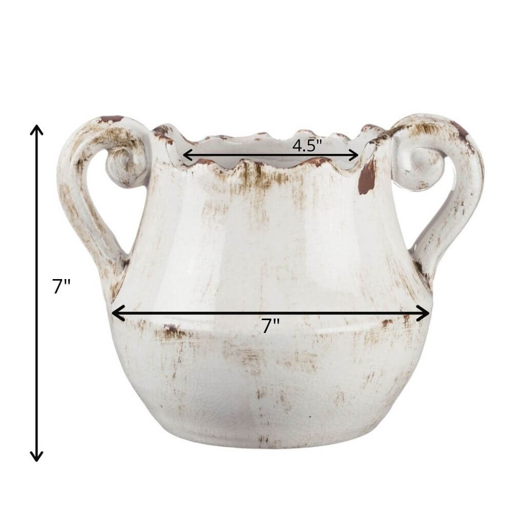 Pot With Handle Vase          