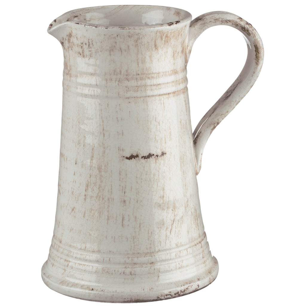 Glazed Ceramic Pitcher        