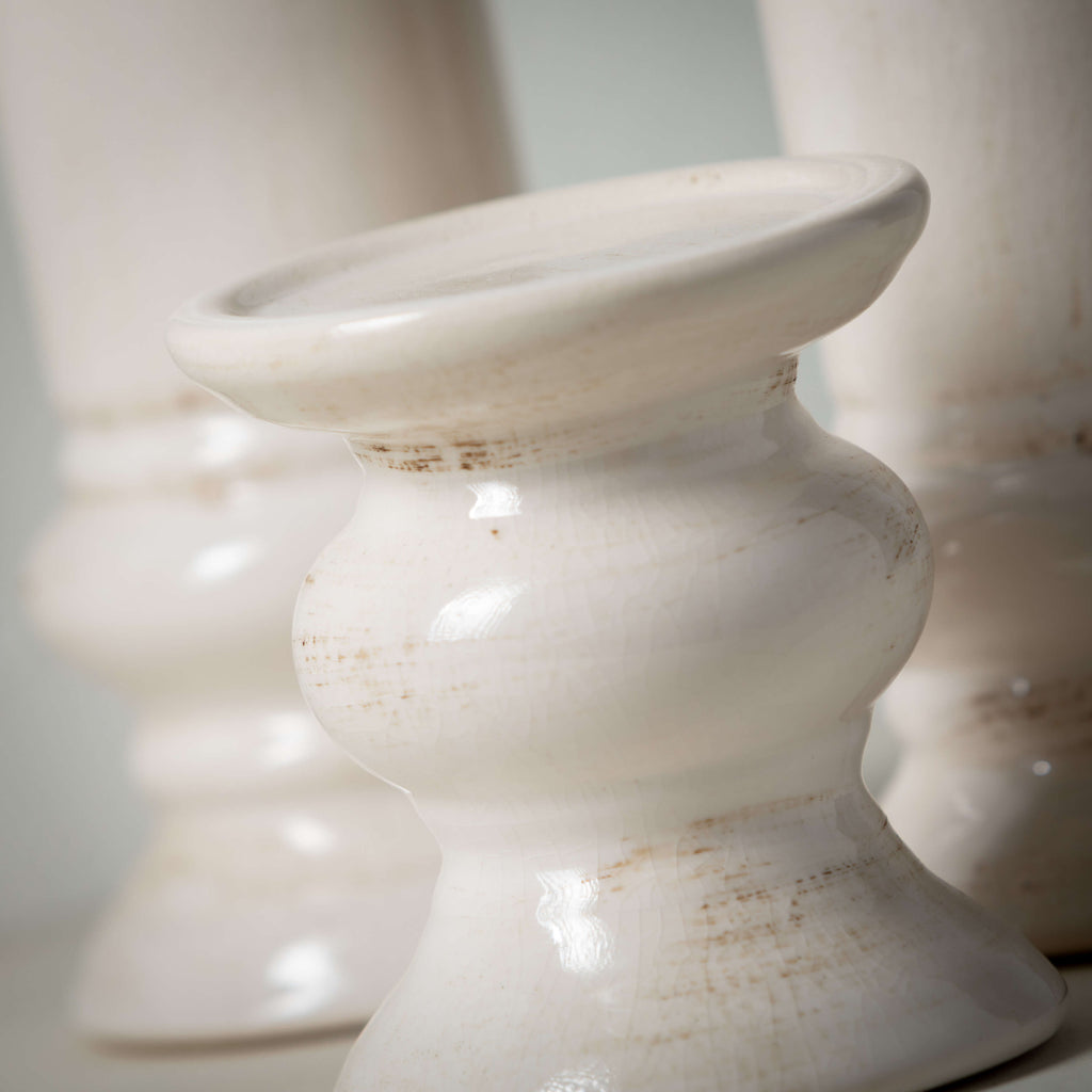 Pillar Candleholder Set Of 3  