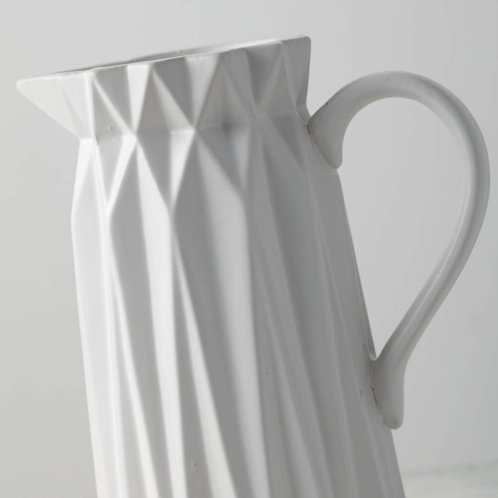 Origami Geometric Pitcher     