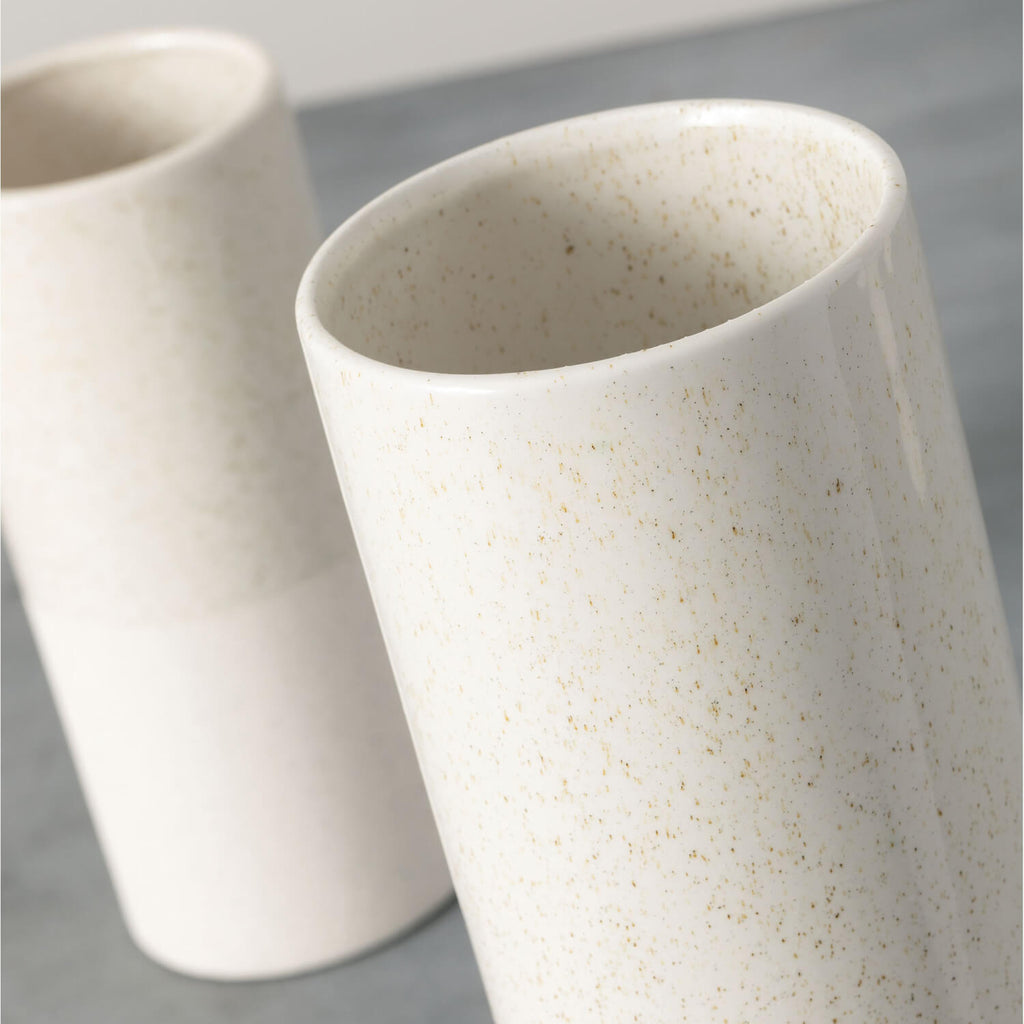 Speckled Vase Set Of 2        