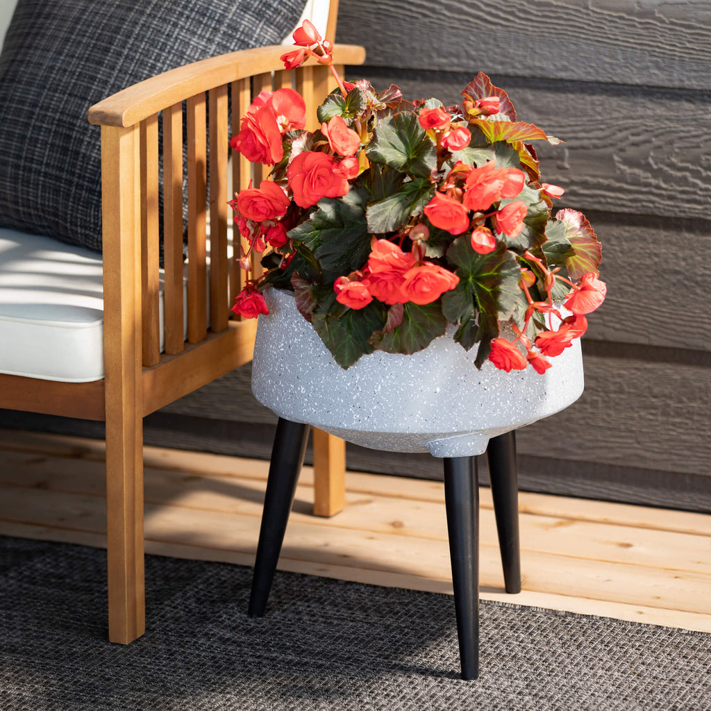 Retro Elevated Planter Trio   