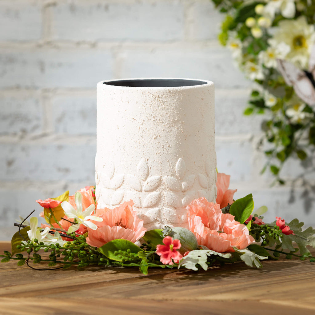 Modern Leaf Tall Cream Pot    