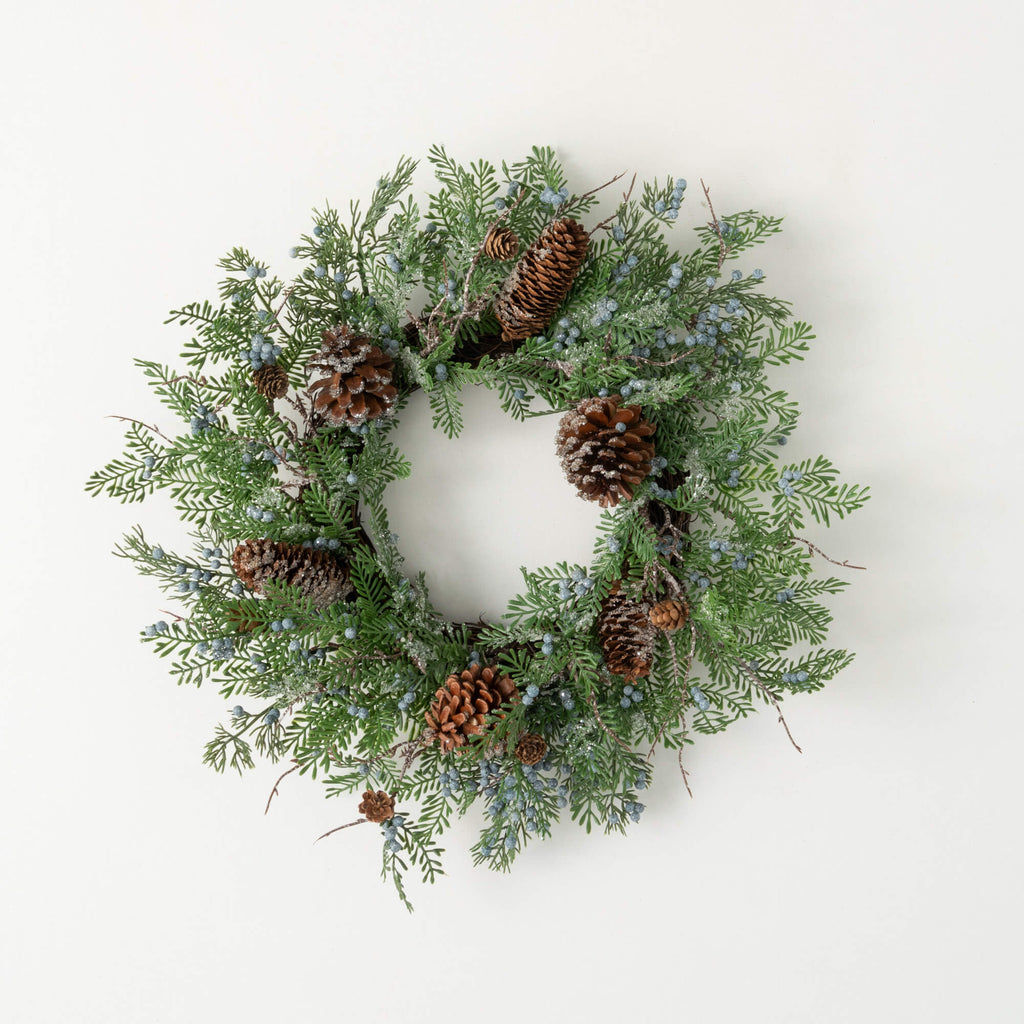 Berry Cedar Mini Wreath       