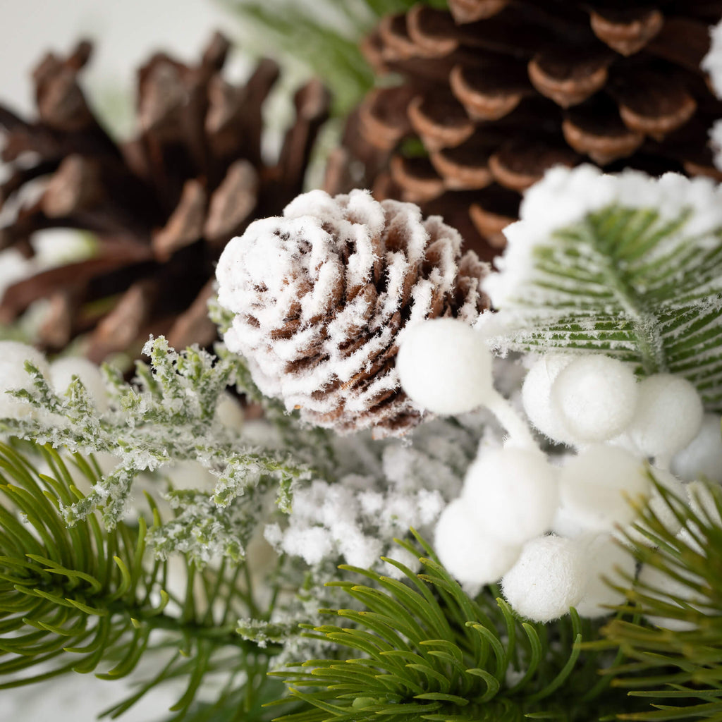 Pine White Berry Arrangement  