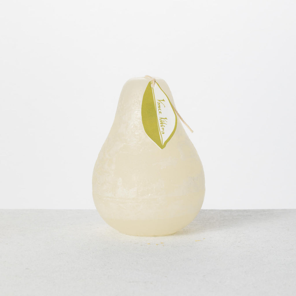 Melon White Timber Pear Candle