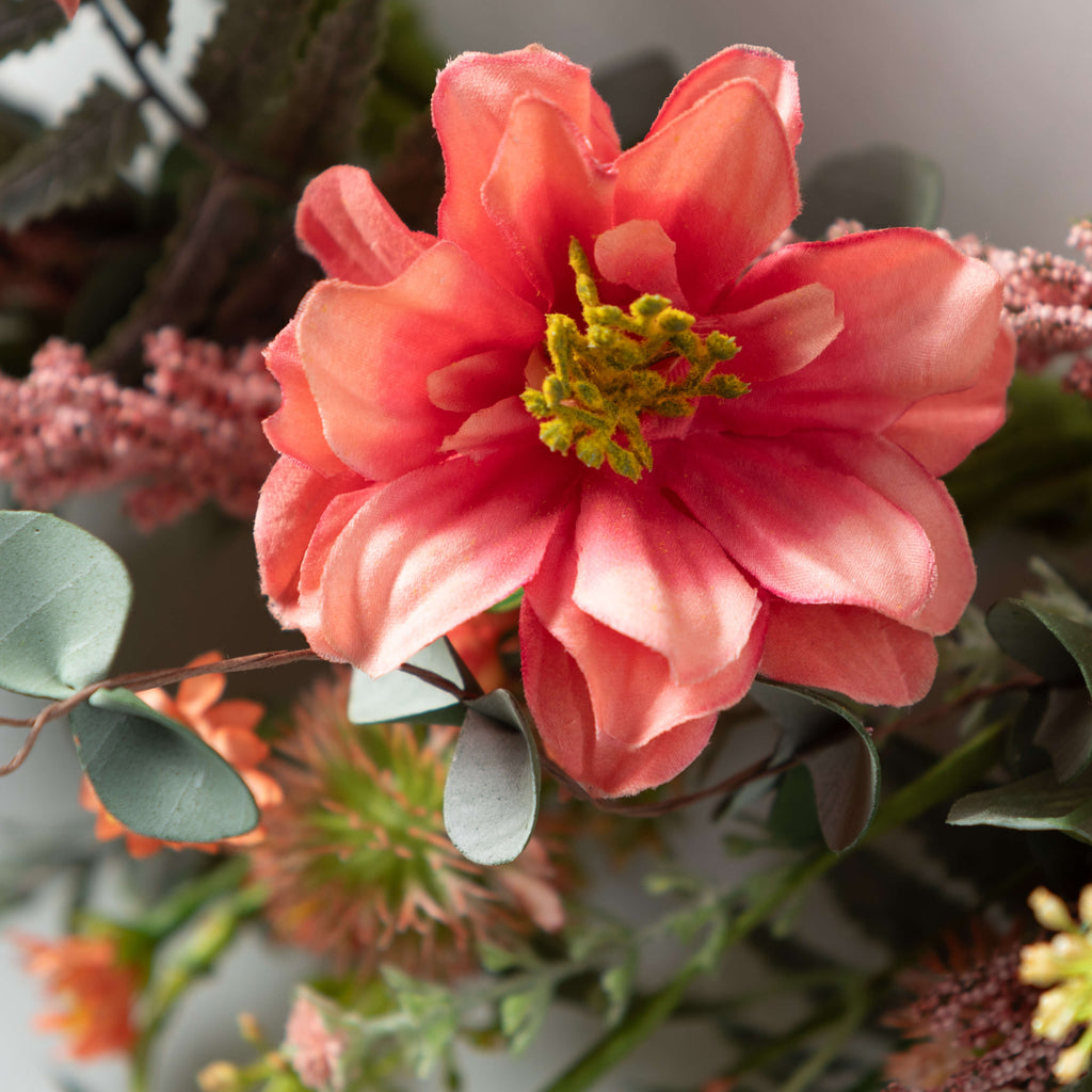 Dahlia/Berry Wreath           