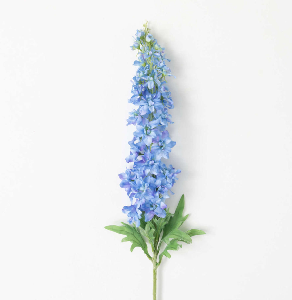 Sky-Blue Delphinium Stem      