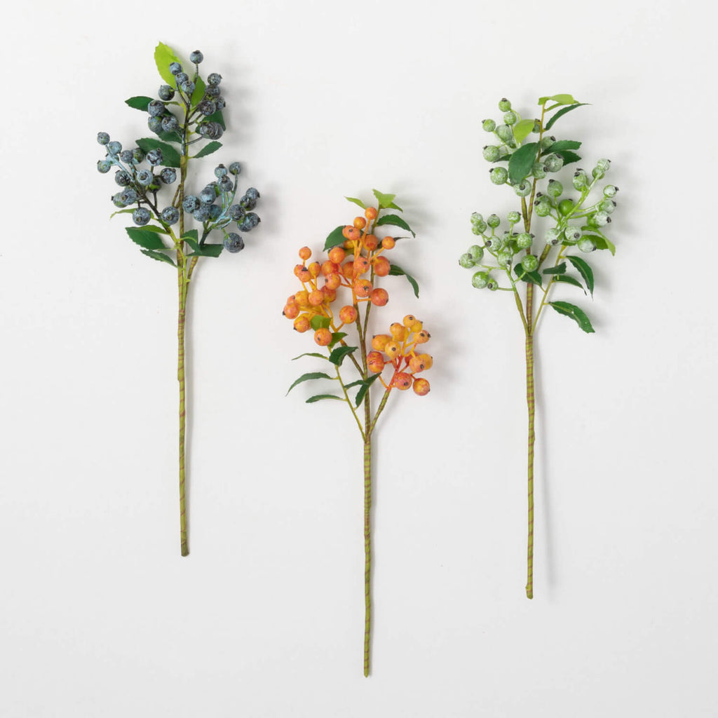 Natural Hue Berry Spray Stems 