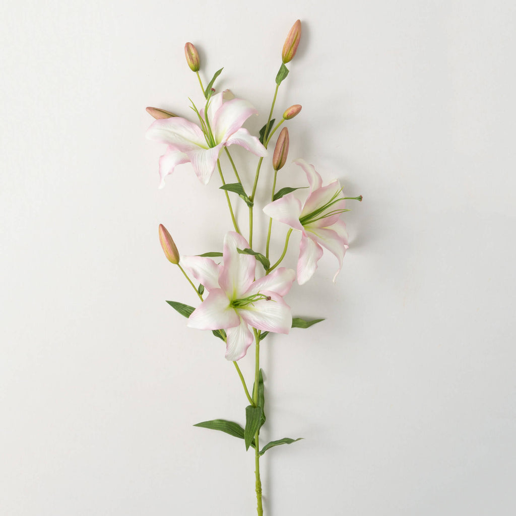 Long Blush Pink Lily Spray    