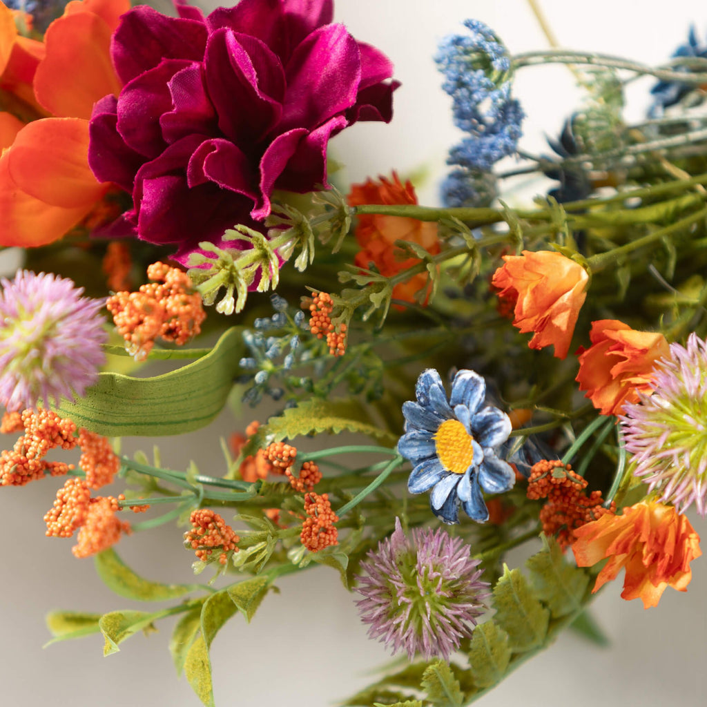 Dahlia Mix Wreath             