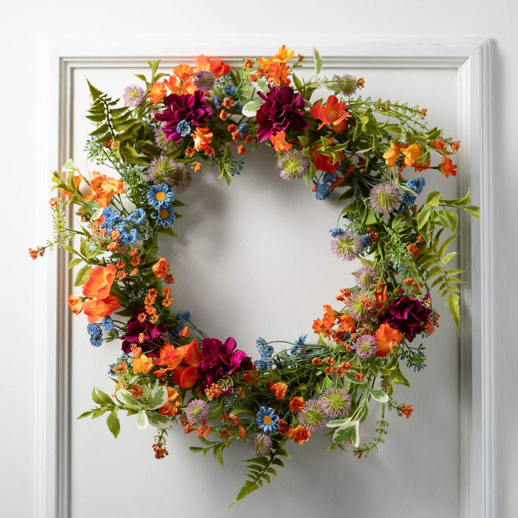 Dahlia Mix Wreath             