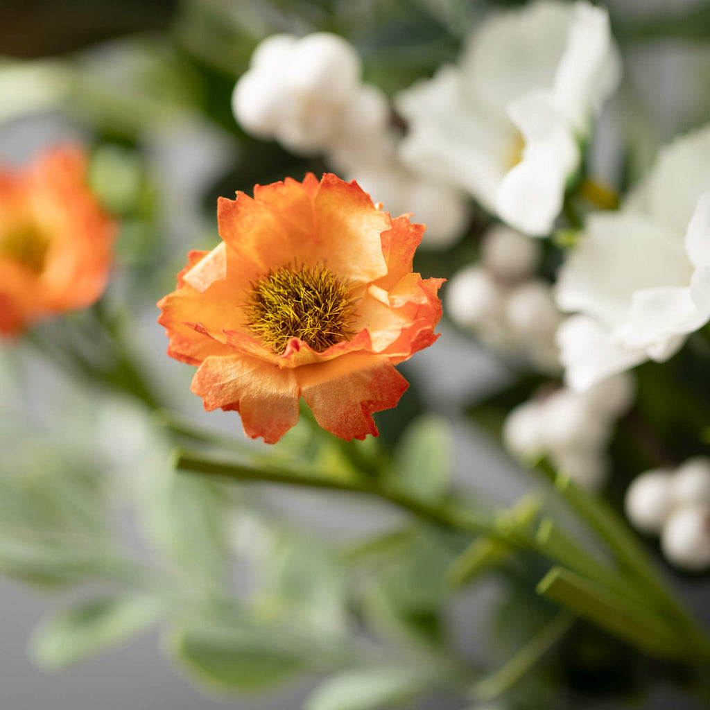 Euculyptus/Flower Wreath      