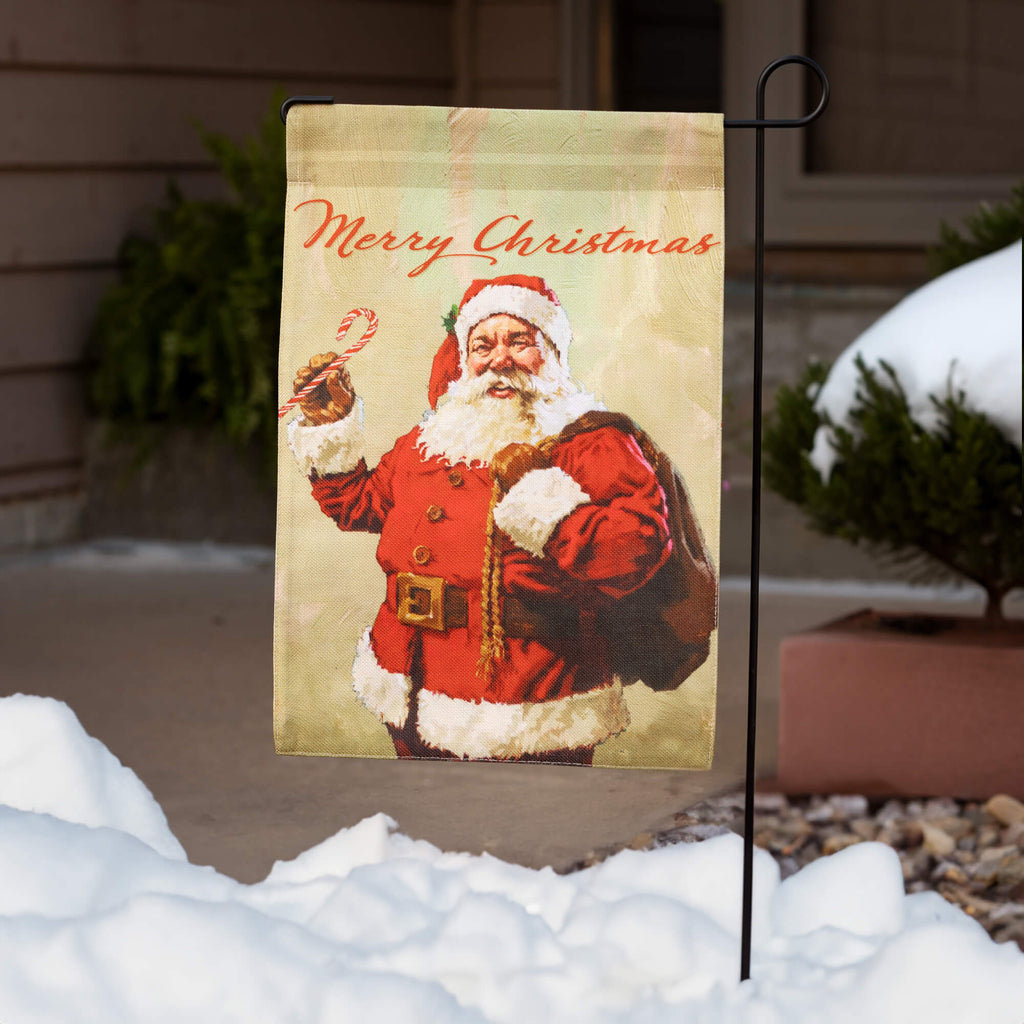 Gygi Candy Cane Santa Flag    