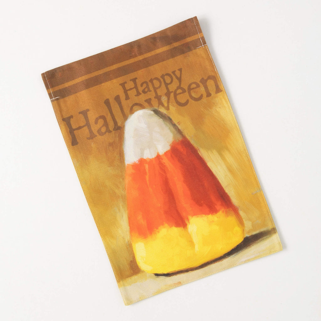 Gygi Candy Corn Garden Flag   