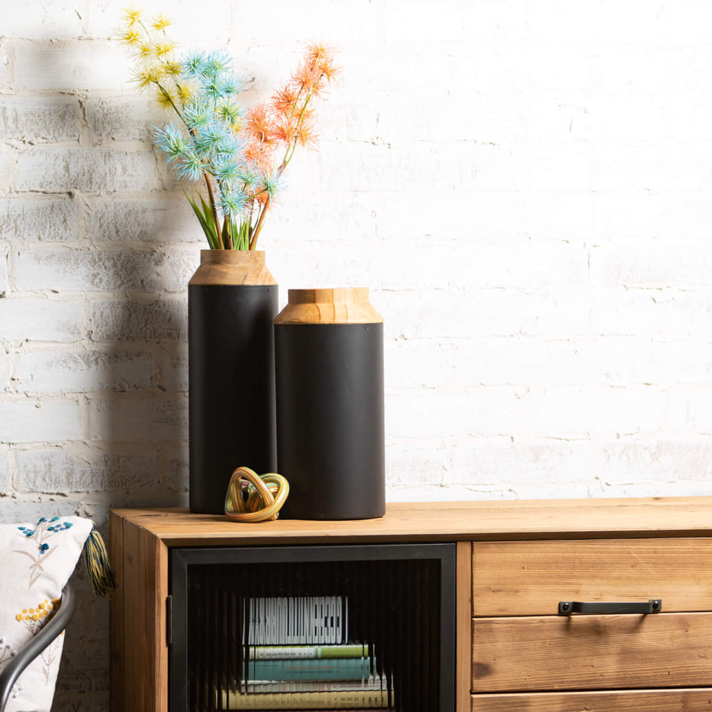 Refined Reclaimed Wood Console