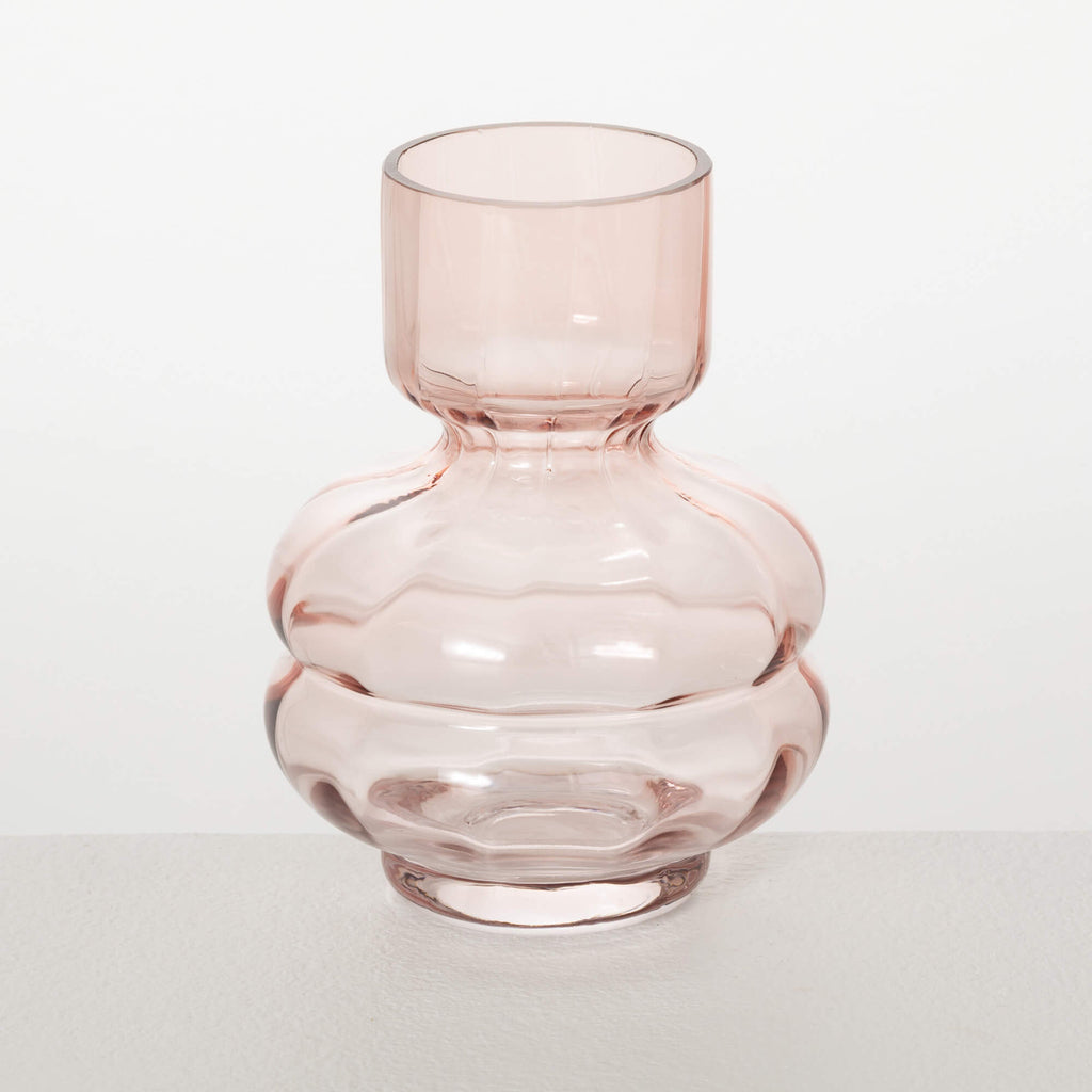 Glass Narrow Neck Vase        