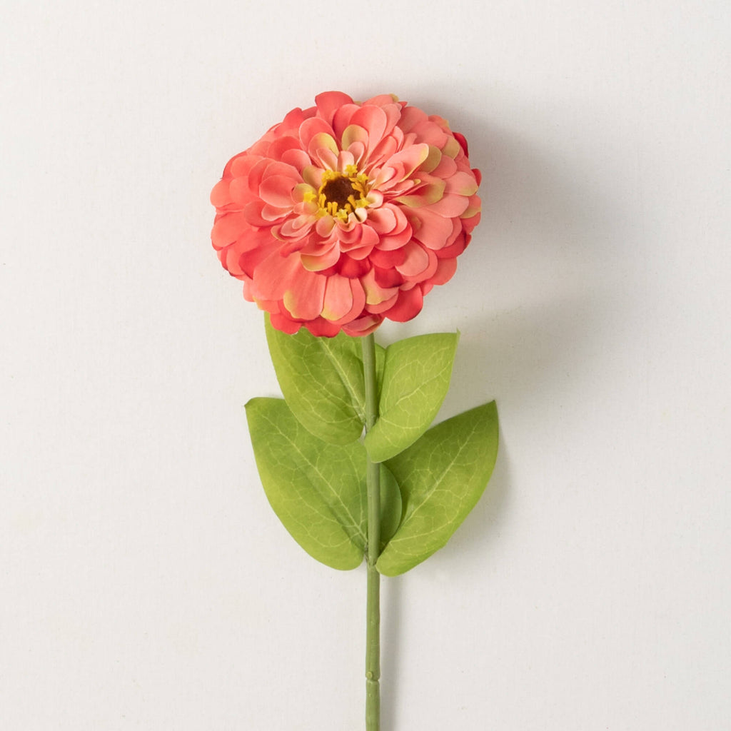 Blooming Pink Zinnia Spray    