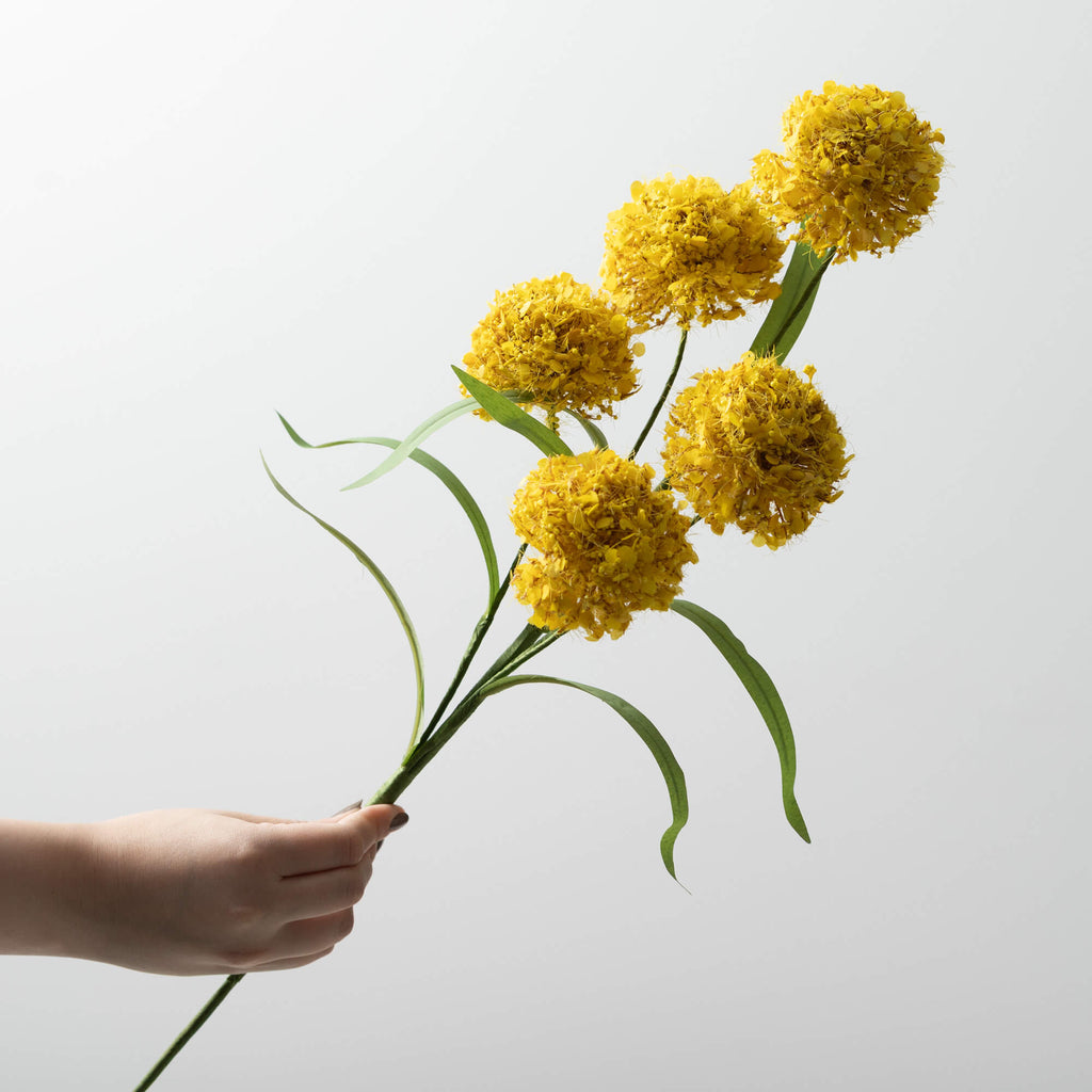 Yellow Thistle Spray          