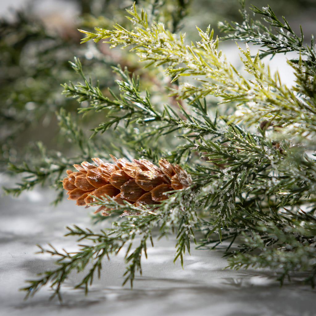 Frosted Arborvitae Garland    