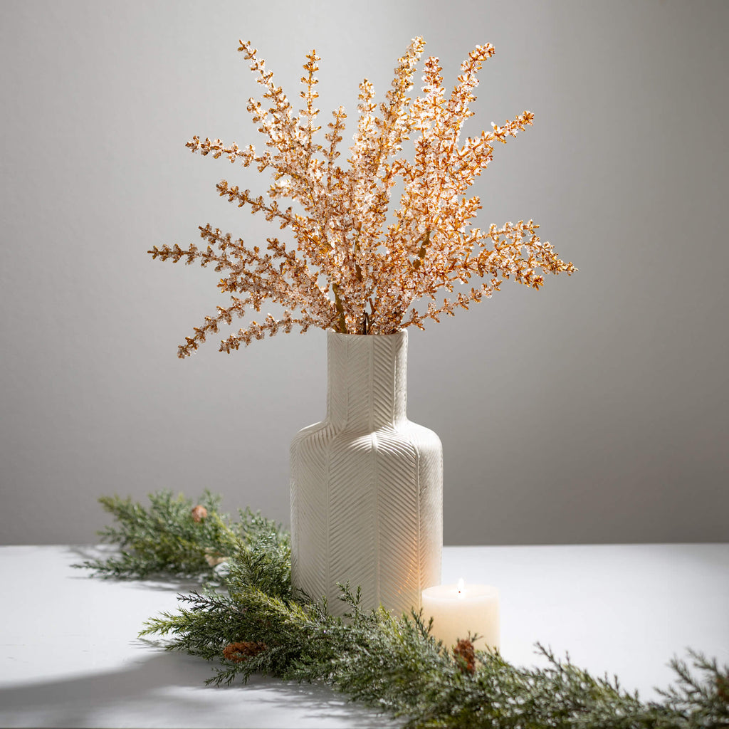 Frosted Arborvitae Garland    