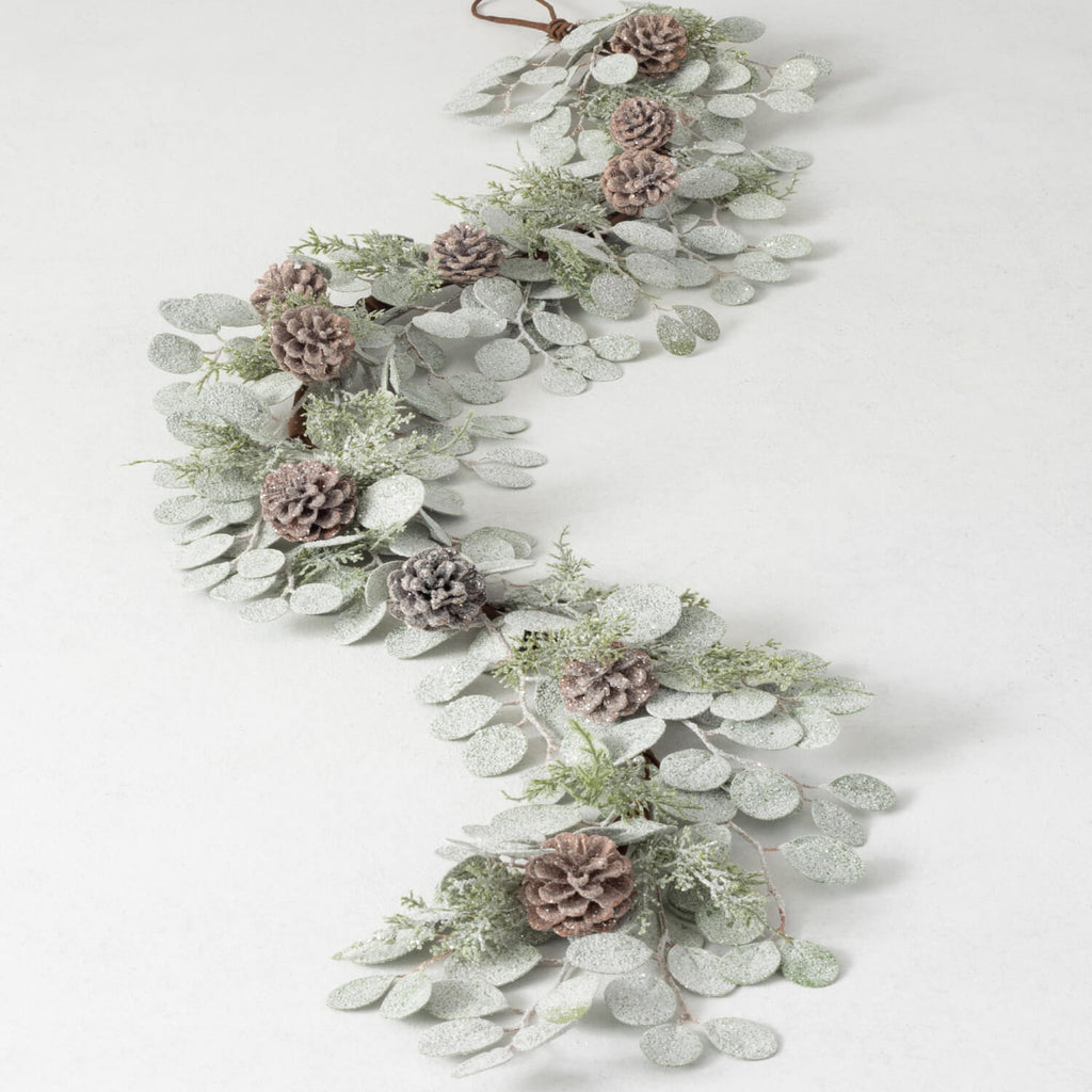 Eucalyptus/Pinecone Garland   