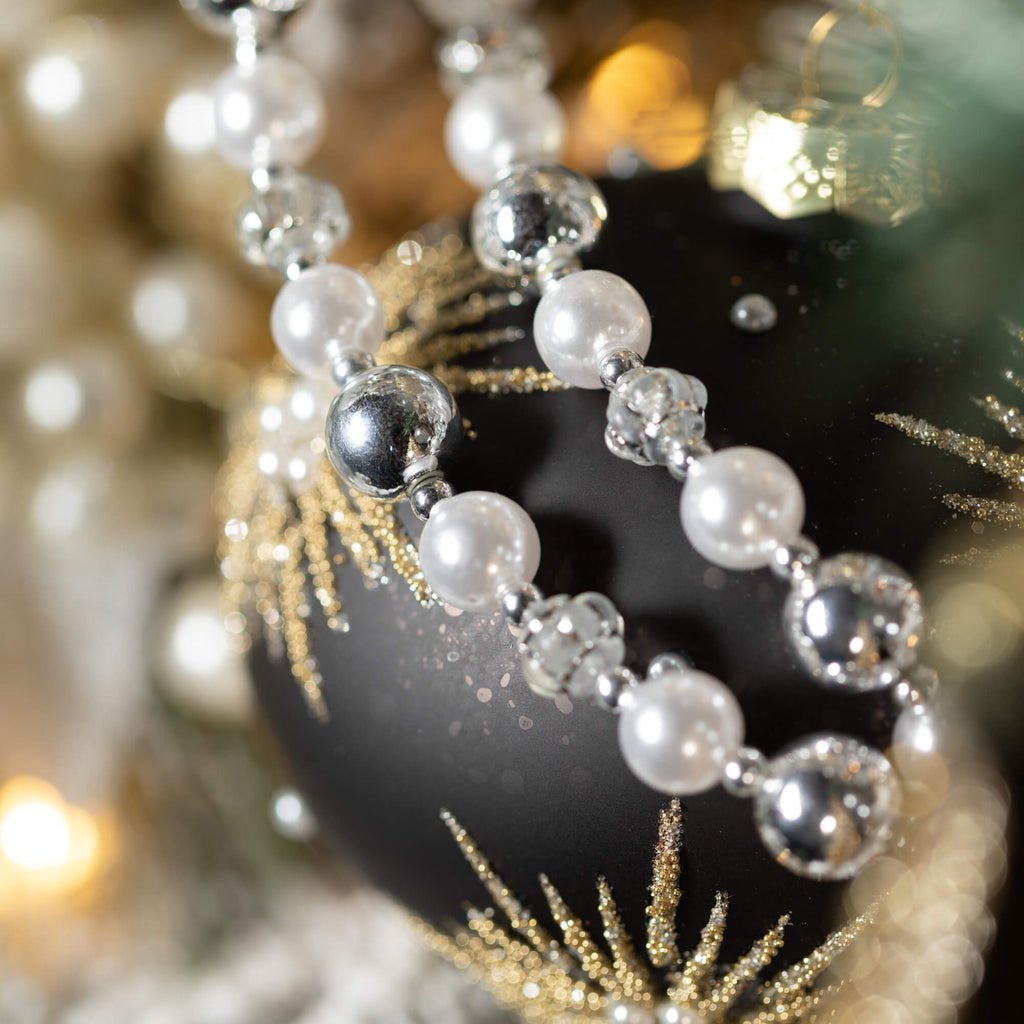 Pearl And Crystal Bead Garland