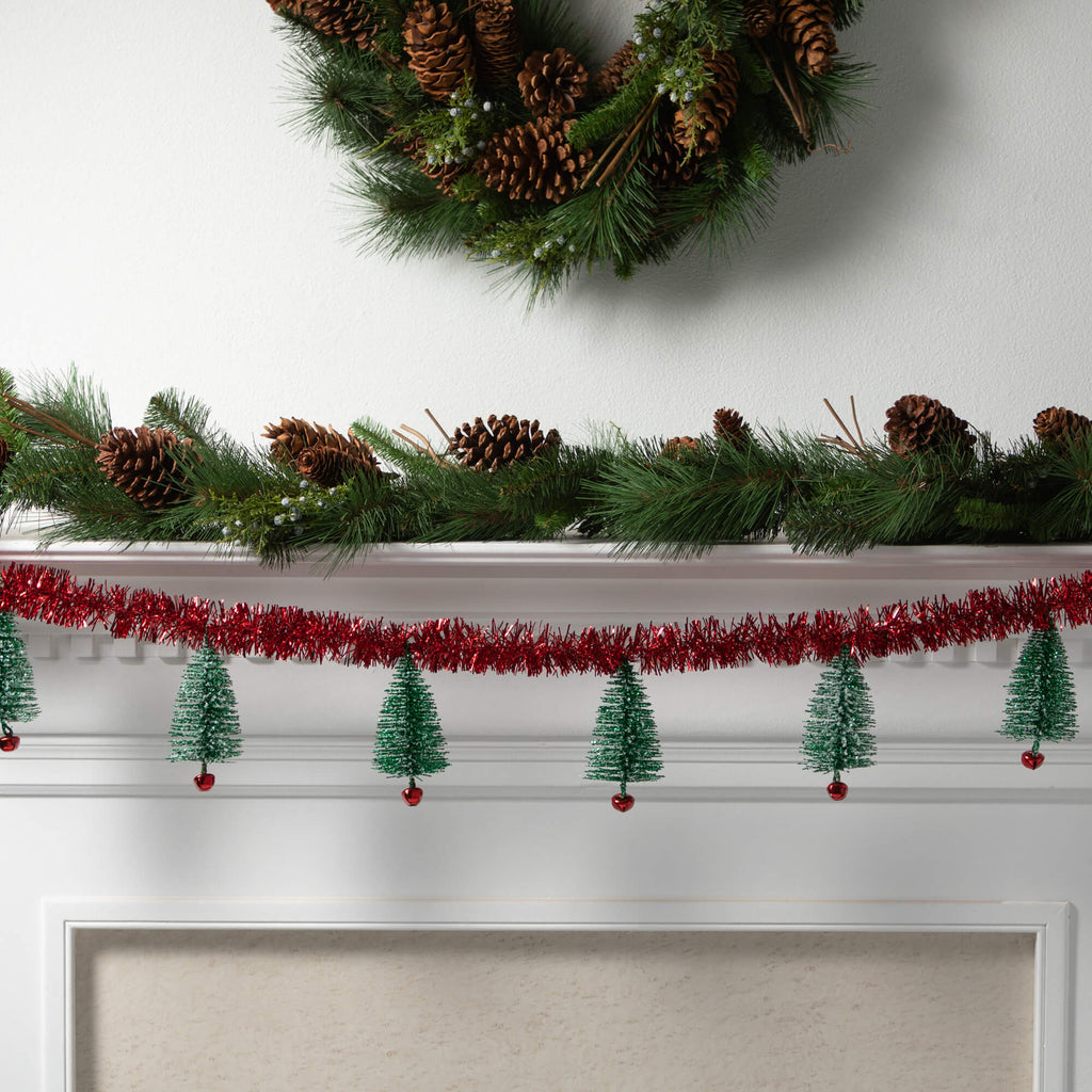 Christmas Bottlebrush Garland 