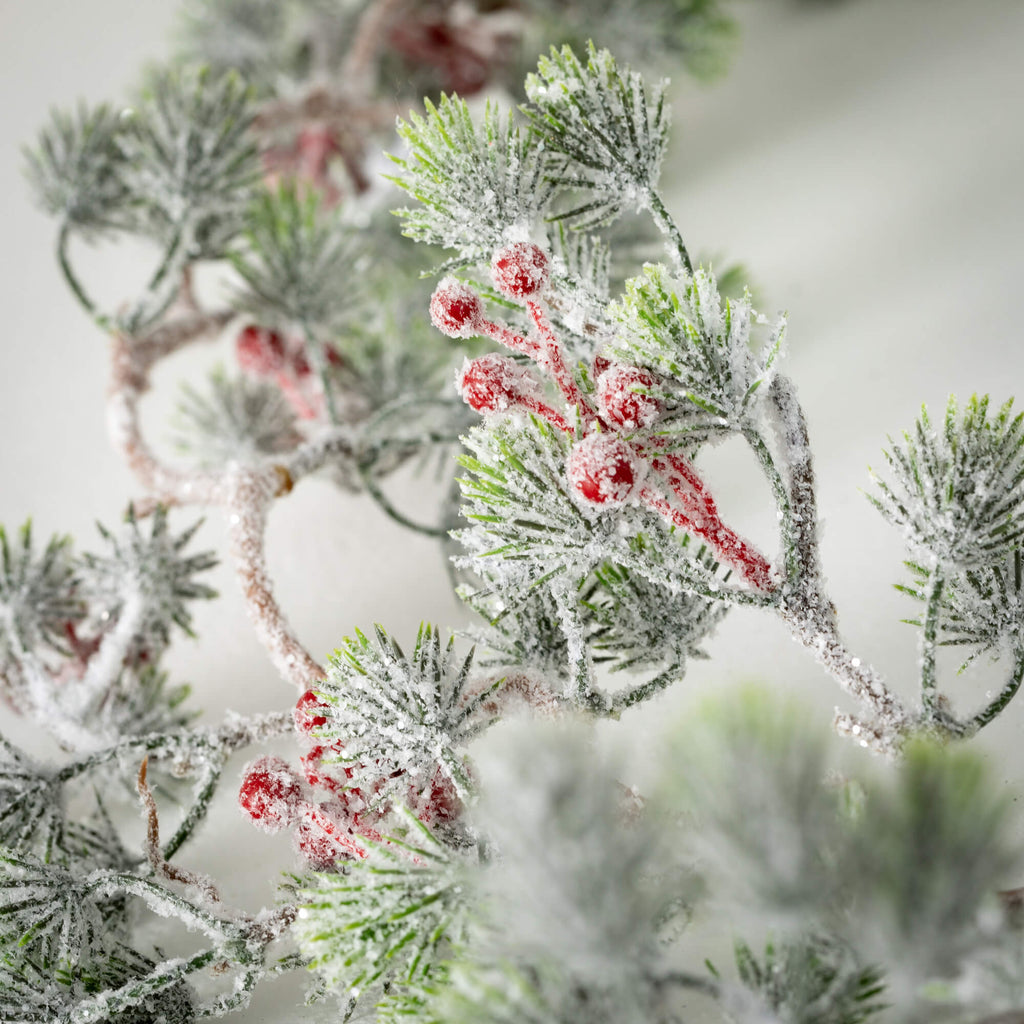 Snowy Pine Berry Garland      