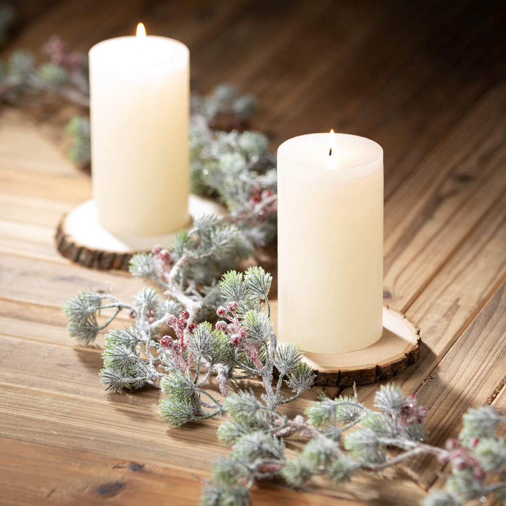 Snowy Pine Berry Garland      