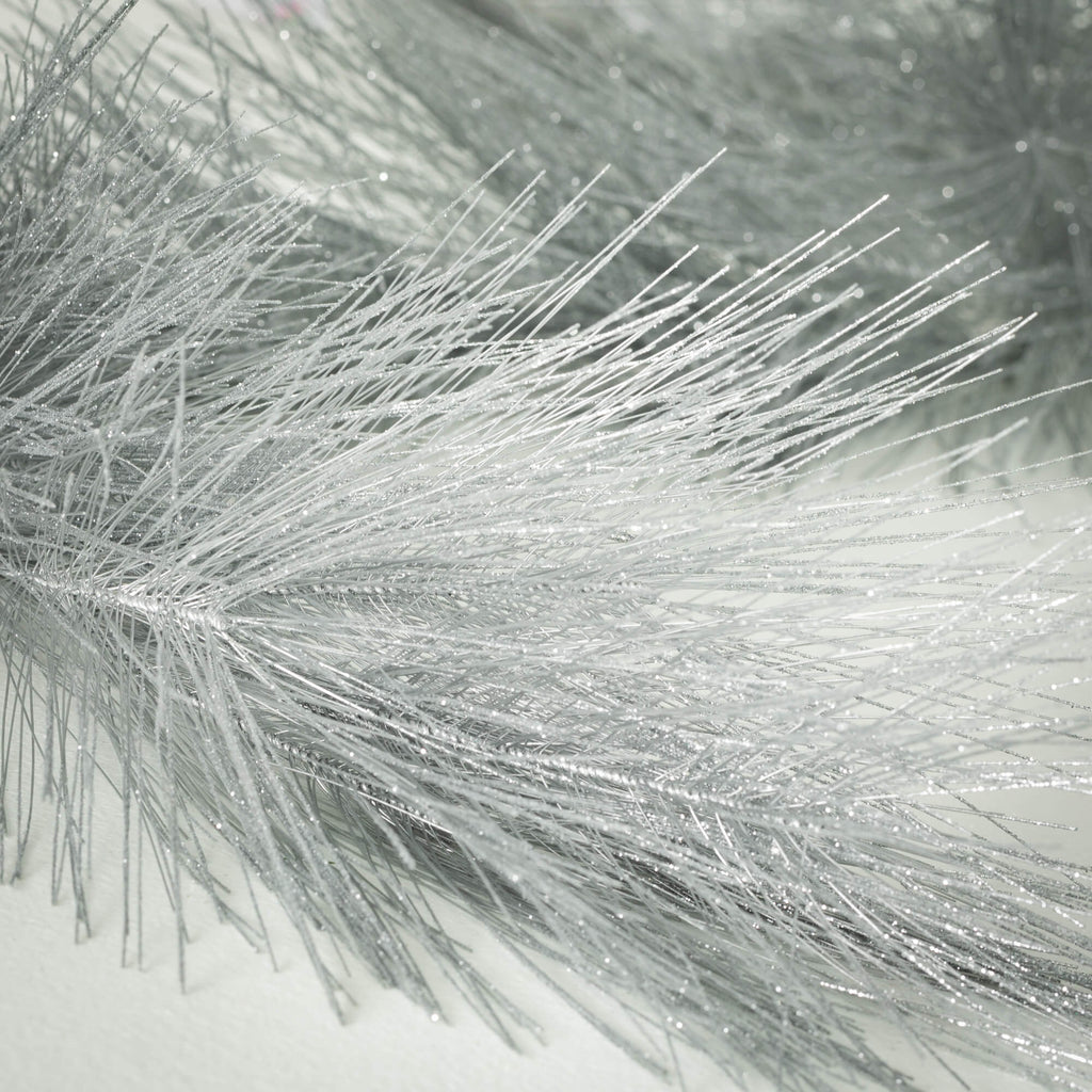 Silver Metallic Pine Garland  