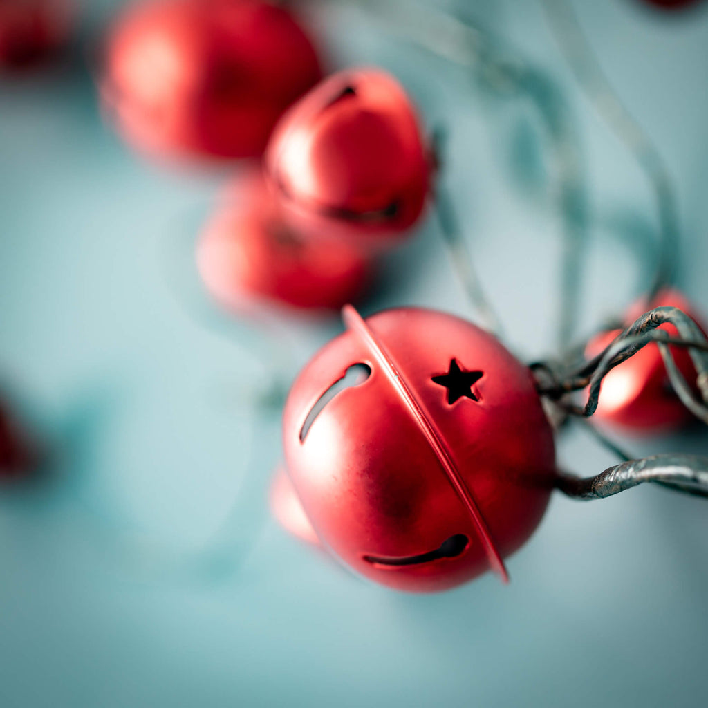 Red Jingle Bell Garland       