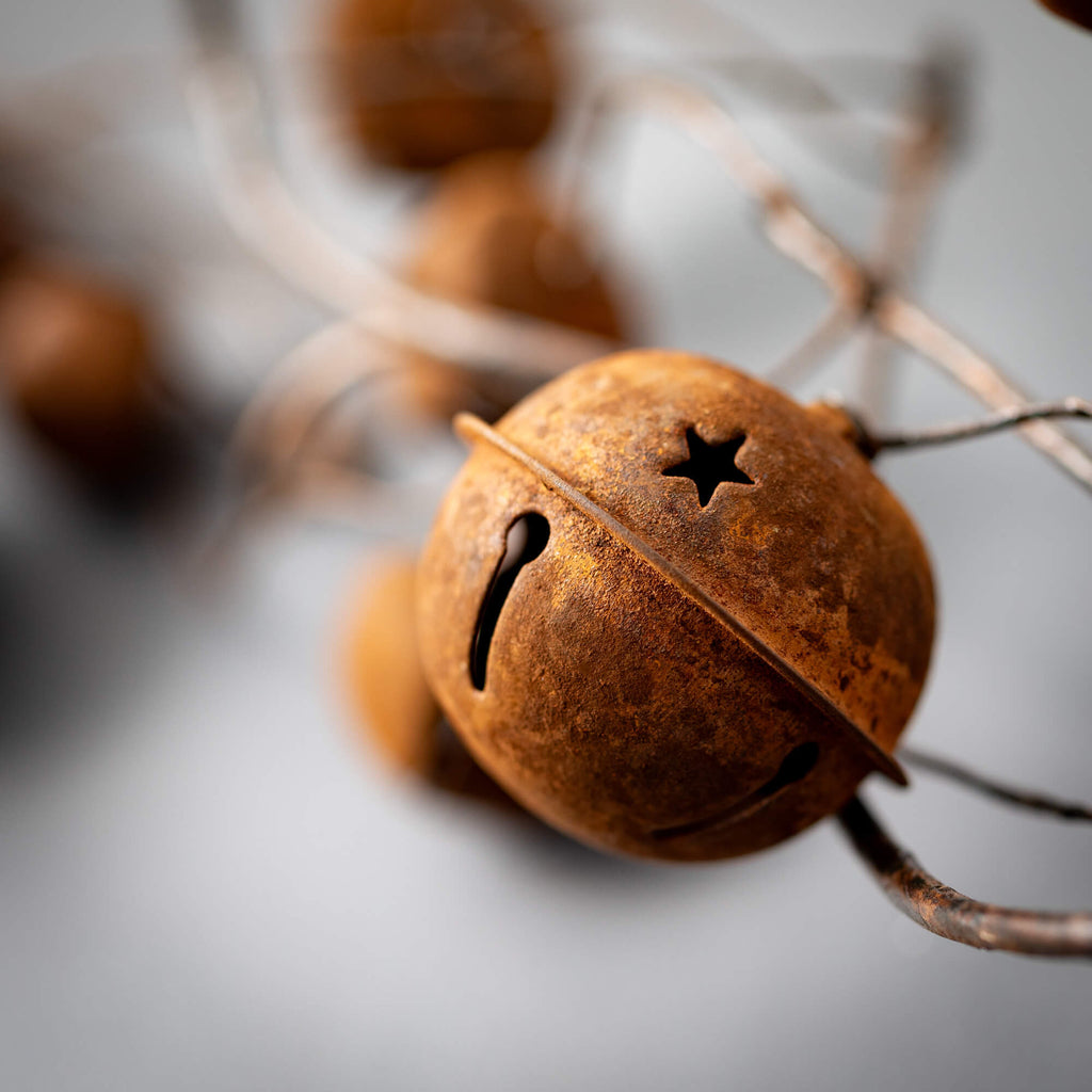 Rust Jingle Bell Garland      