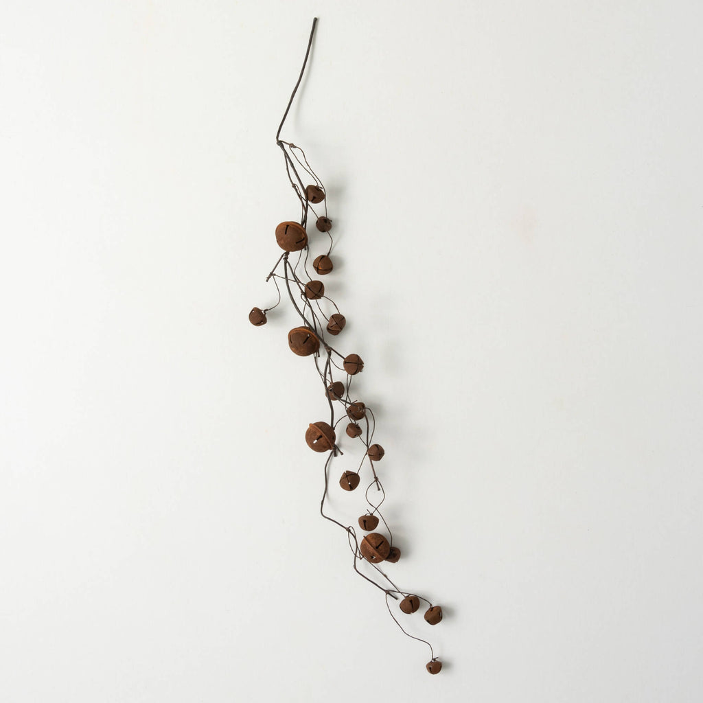 Rust Jingle Bell Garland      