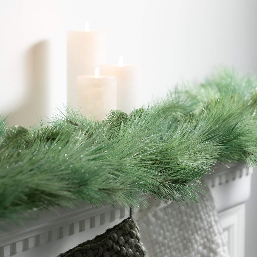 Frosted Pine Garland          