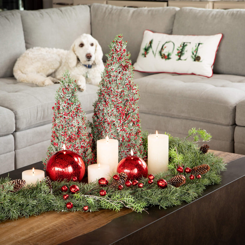 Soft Touch Dusted Pine Garland