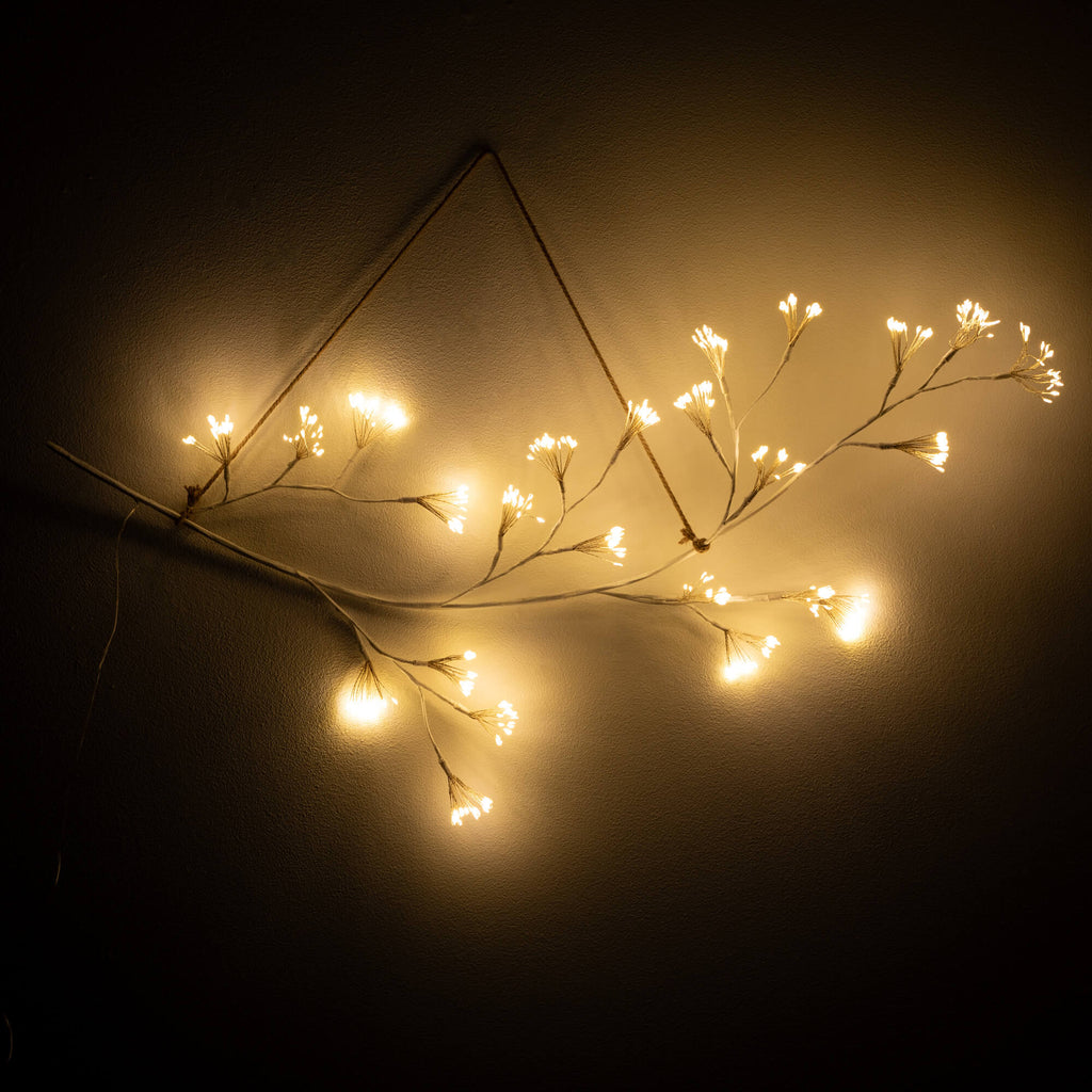 Lighted Cluster Garland       