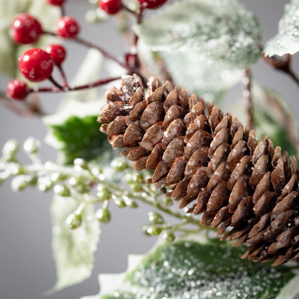 Frosted Holly Orb             