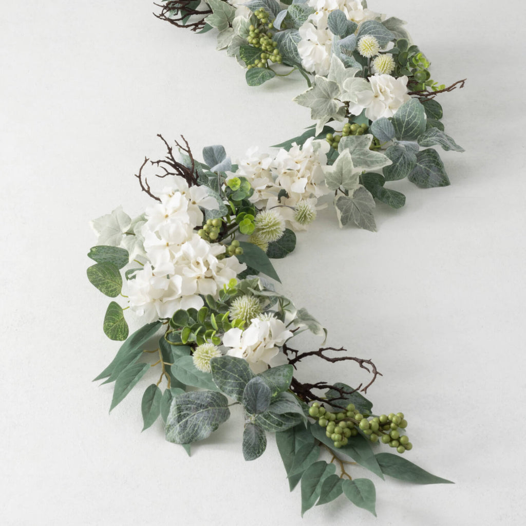 Hydrangea Foliage Garland     