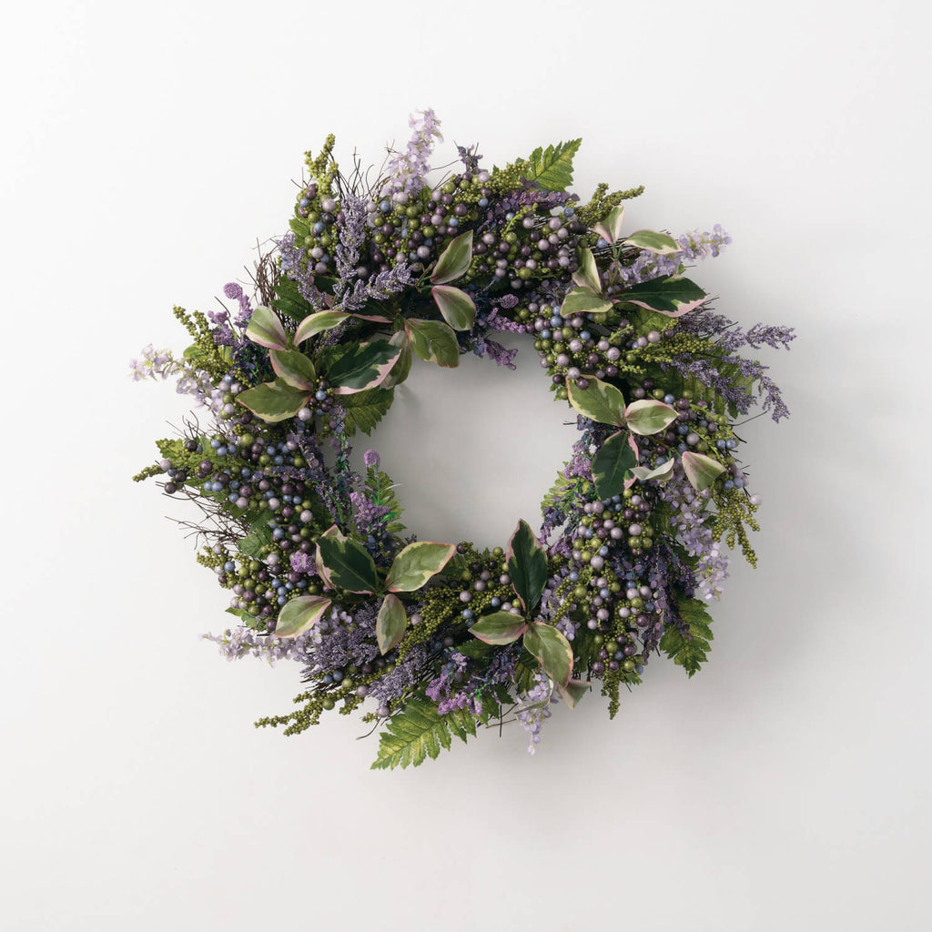 Lavender Wreath               