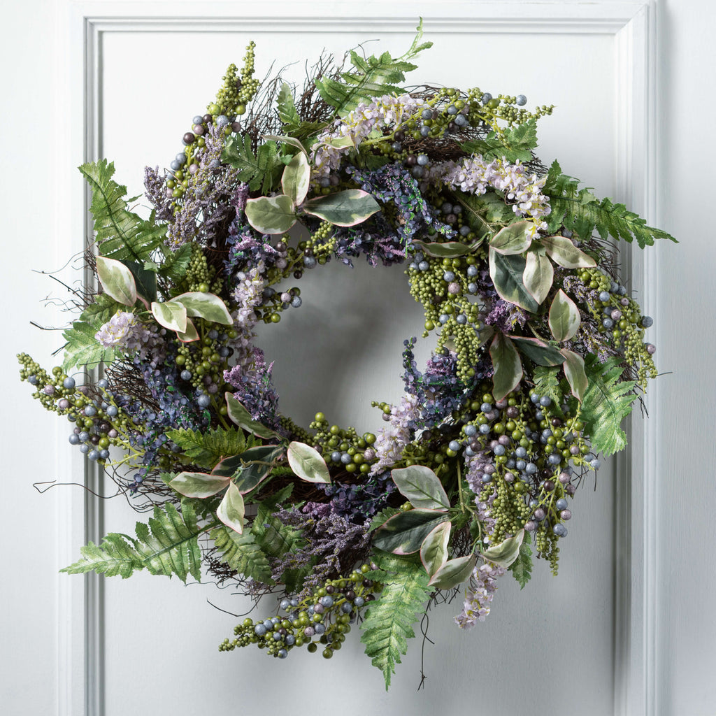 Lavender Wreath               