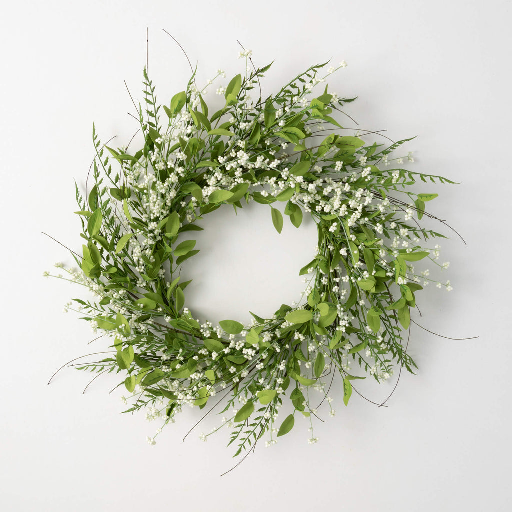 Lush Leaf Berry Wreath        