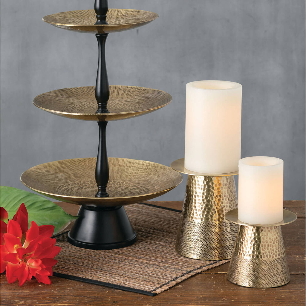 Pillar Candle Holder Set/2    